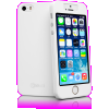 Caseual thinSkin Plastic Cover 0.4mm for iphone 5/5s White TSIP5S-WHT